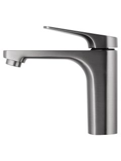 Смеситель для раковины Wonzon & Woghand WW-A40492-BGG тёмный графит